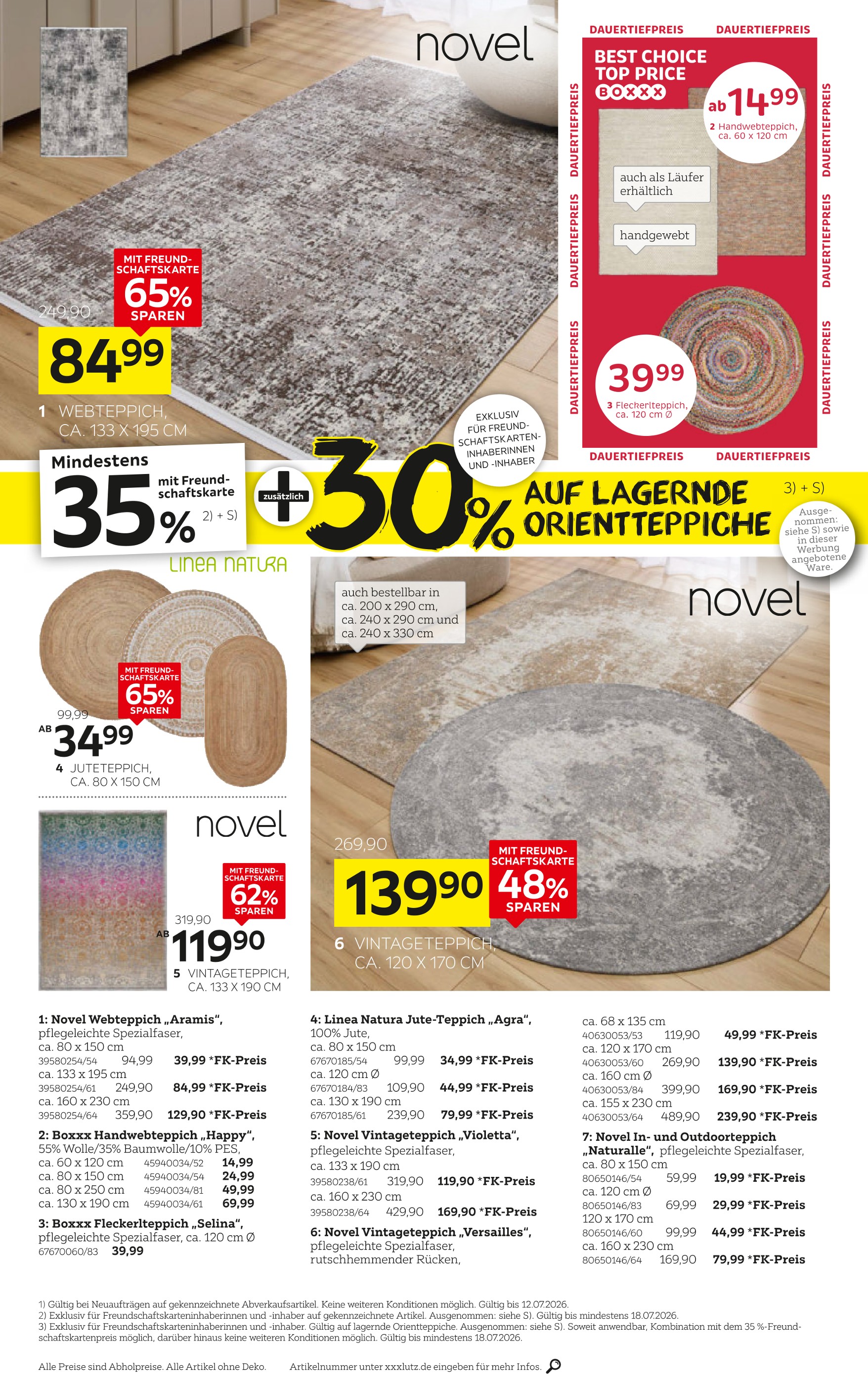 Teppich Angebot im aktuellen XXXLutz Prospekt auf Seite 4